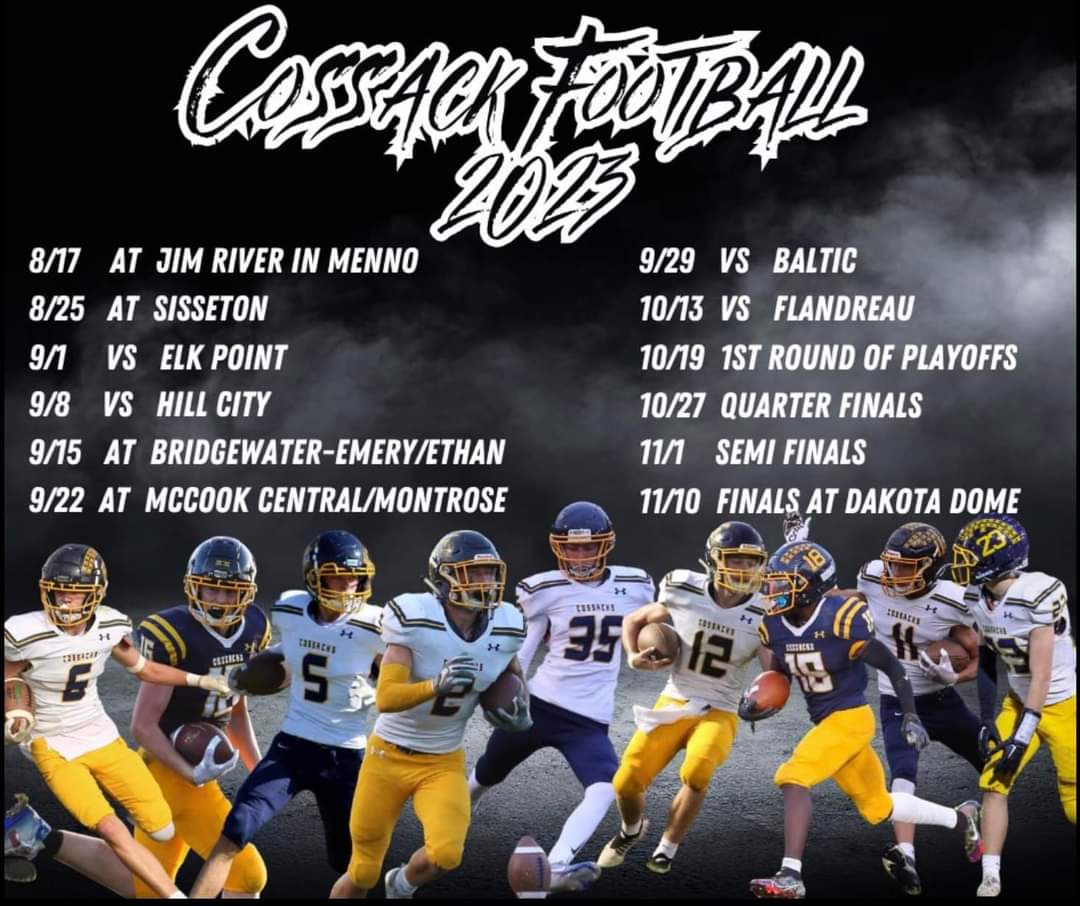 salzmanstudios's tweet photo. COSSACK CRAZIES!! GAMEDAY! Tune into B93.7 FM Brookings Radio for the Pregame Show at 6:30pm. @CoachVincent2 and I go thru all the stories leading up to Game Time at 7pm! Have fun tonight! Good Luck, Cossacks! #ShareThisPost #GoCossacks https://t.co/GJMpRzHnoP