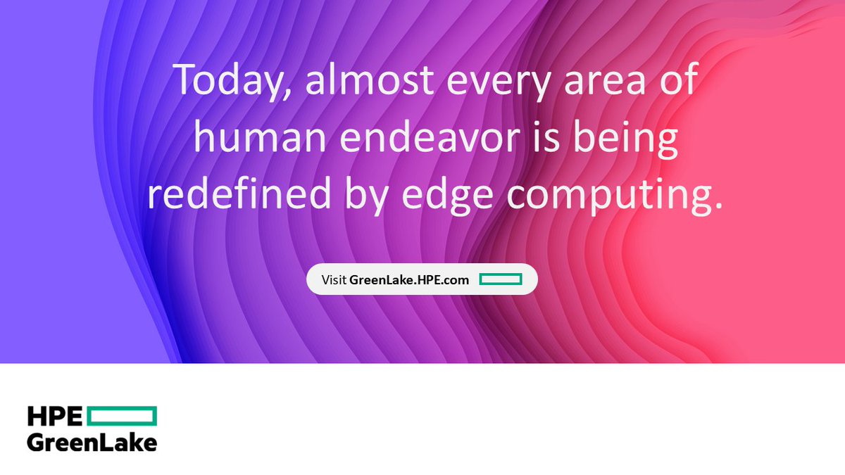 felipechpol's tweet image. With a modern #edgecomputing solution, enterprises benefit from near-real-time insights that support timely actions with less latency, lower cloud server bandwidth demands, and enhanced security. Read this new solution brief to learn more! #HPECompute hpe.to/6019PqB8Z