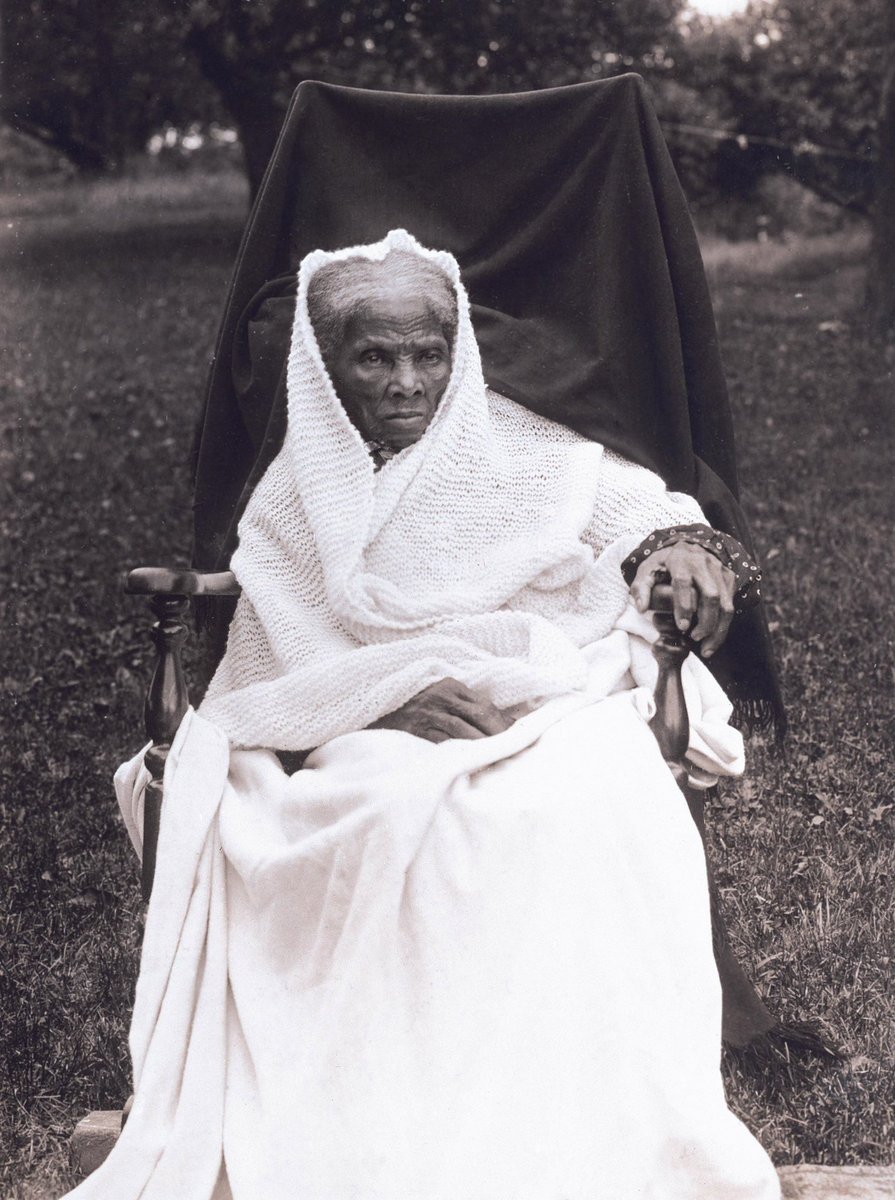 This photograph captures Harriet Tubman at her residence in Auburn, New York, in 1911, just two years prior to her passing. I only recently learned of her struggles with seizures, a result of a piece of metal lodged in her head. As a teenager, Tubman endured a traumatic incident…