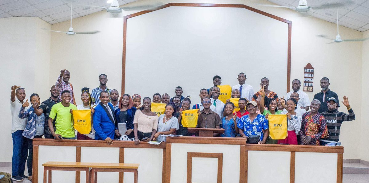 We have no doubts that wherever you are in the world, education will open greater paths for you! Our highest hopes go to the BYU-Pathway students from the Abakaliki Nigeria Stake of Zion.

#inspiration #goodness #BYUPathway