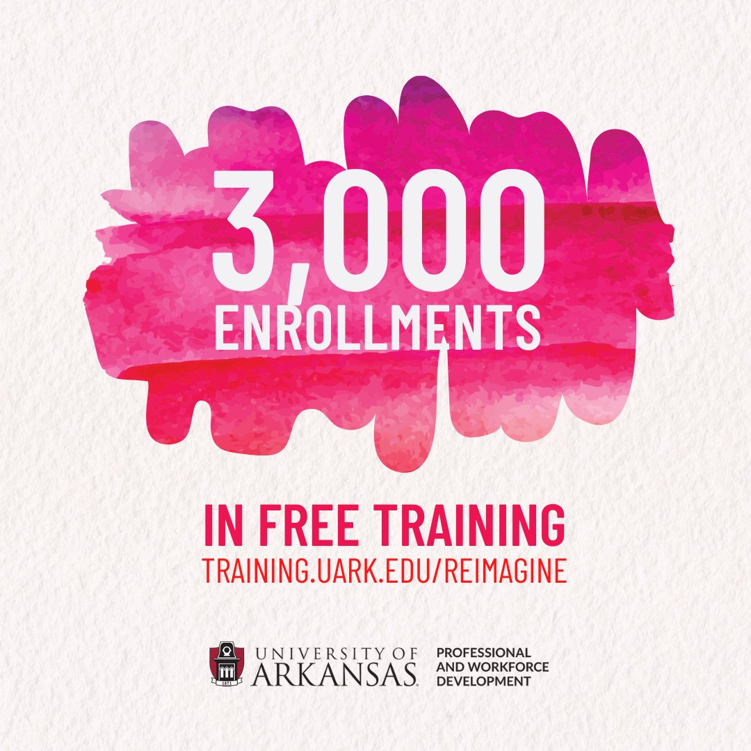 Congrats, Kerry Garcia, for being named Employee of the Quarter!

 Her work has contributed to over 3,000 Arkansans getting free online career training. Thank you for all you do, Kerry!

🙌 ow.ly/P8BY50PEmYj