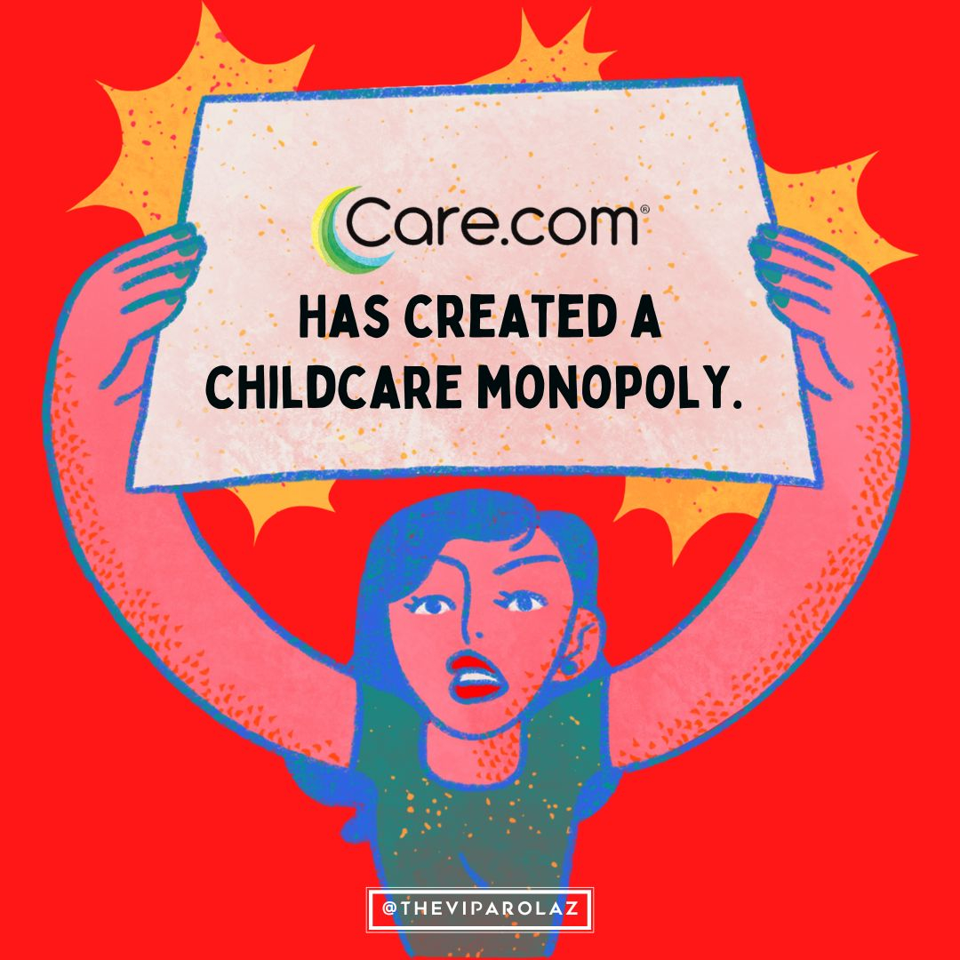 theVIParolaz's tweet photo. Have you ever wondered why @CareDotCom dominates the market and why it's the most well-known platform for finding caregivers? It's time to take a closer look at the monopoly that https://t.co/CZsUm3vVtB has created in the childcare industry.

Care has become a household name... https://t.co/3ycWCweBig