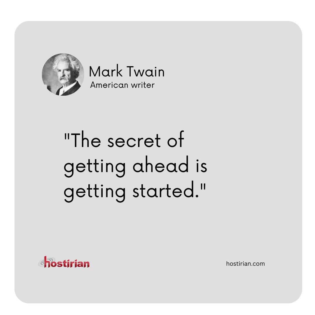 hostirian's tweet photo. Instead of waiting for the perfect moment or conditions, begin where you are with what you have. Each step you take brings you closer to your goals and aspirations.
#SuccessMindset #TakeAction #Motivation https://t.co/6RicdxSqvt