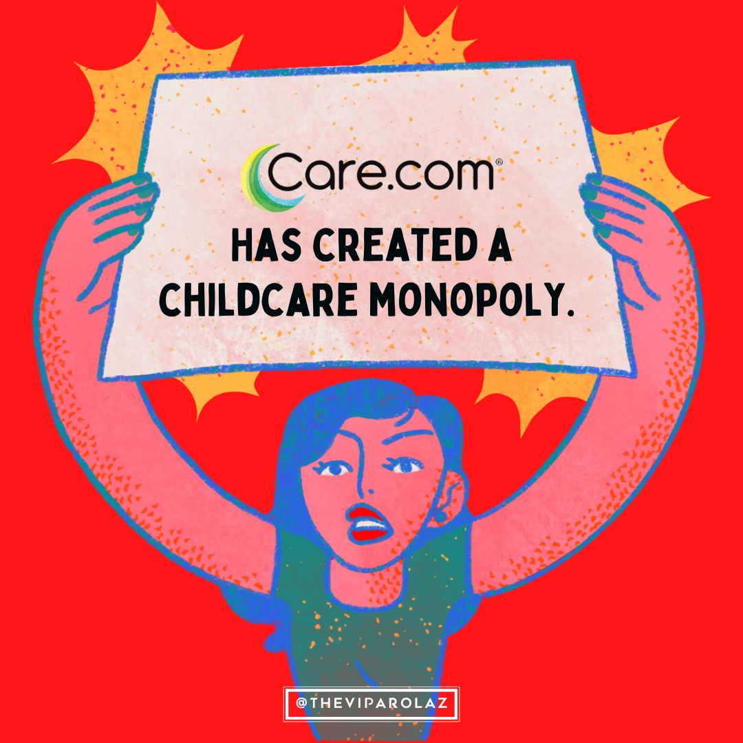 theVIParolaz's tweet photo. Have you ever wondered why @CareDotCom dominates the market and why it's the most well-known platform for finding caregivers? It's time to take a closer look at the monopoly that https://t.co/CZsUm3vVtB has created in the childcare industry.

Care has become a household name... https://t.co/dOdrlZWKhR