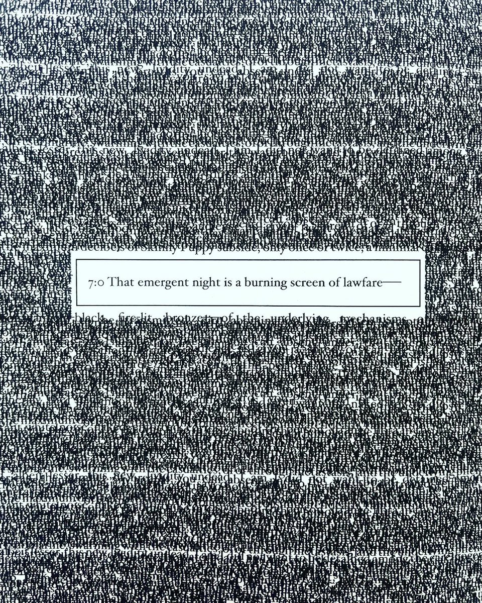 VOLT 27 / late summer epiphany:

30 pp. portfolio from Force Drift here among other wonders 

deep &amp; abiding thanx to Gillian Conoley for her belief in my work over the years, and for continuing the amazing editorial project VOLT is—

essential archive