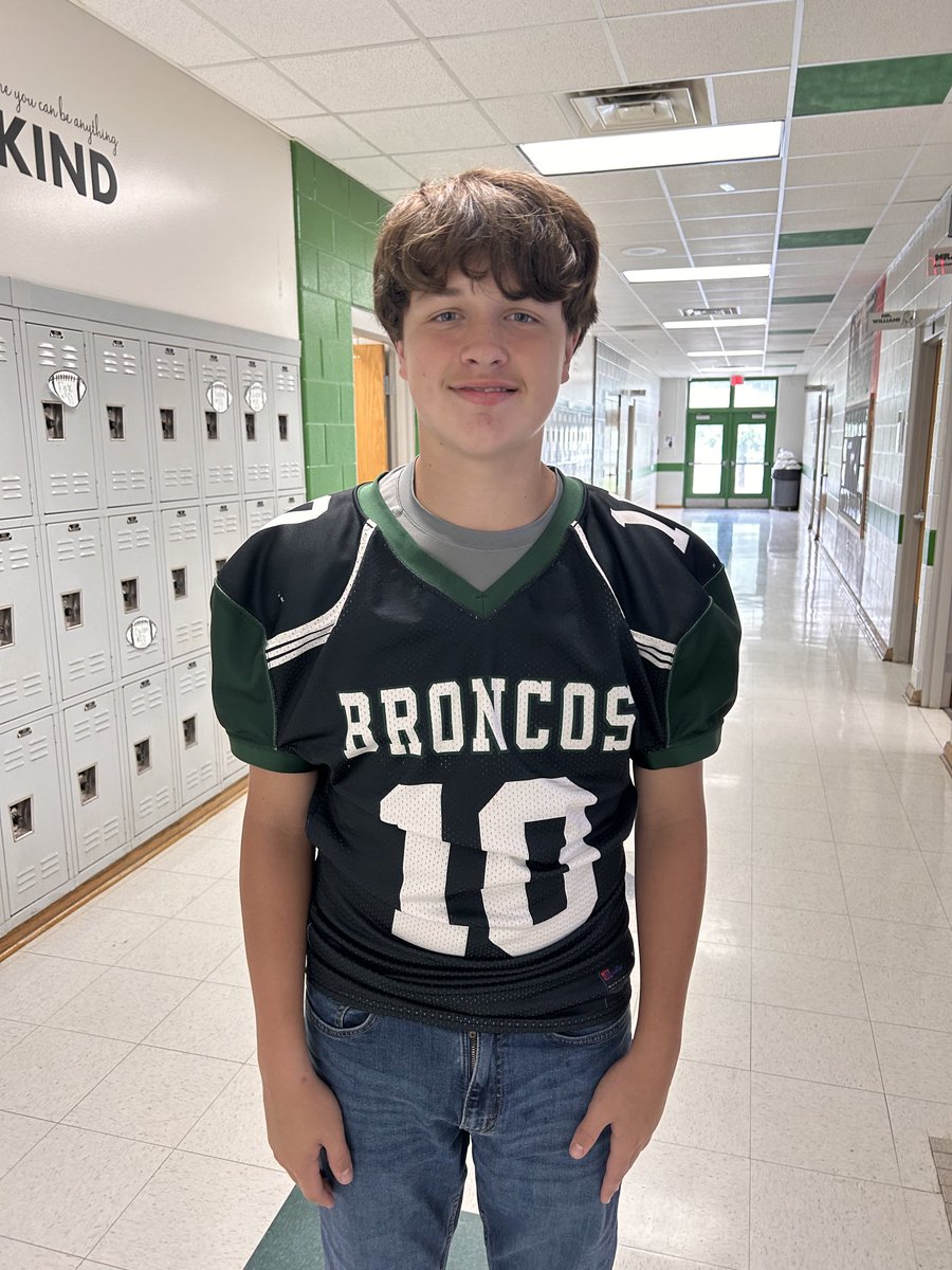 bama_sims's tweet photo. Jack’s first official varsity game is tonight!  Let’s go Broncos! https://t.co/yQqOSlaMZp