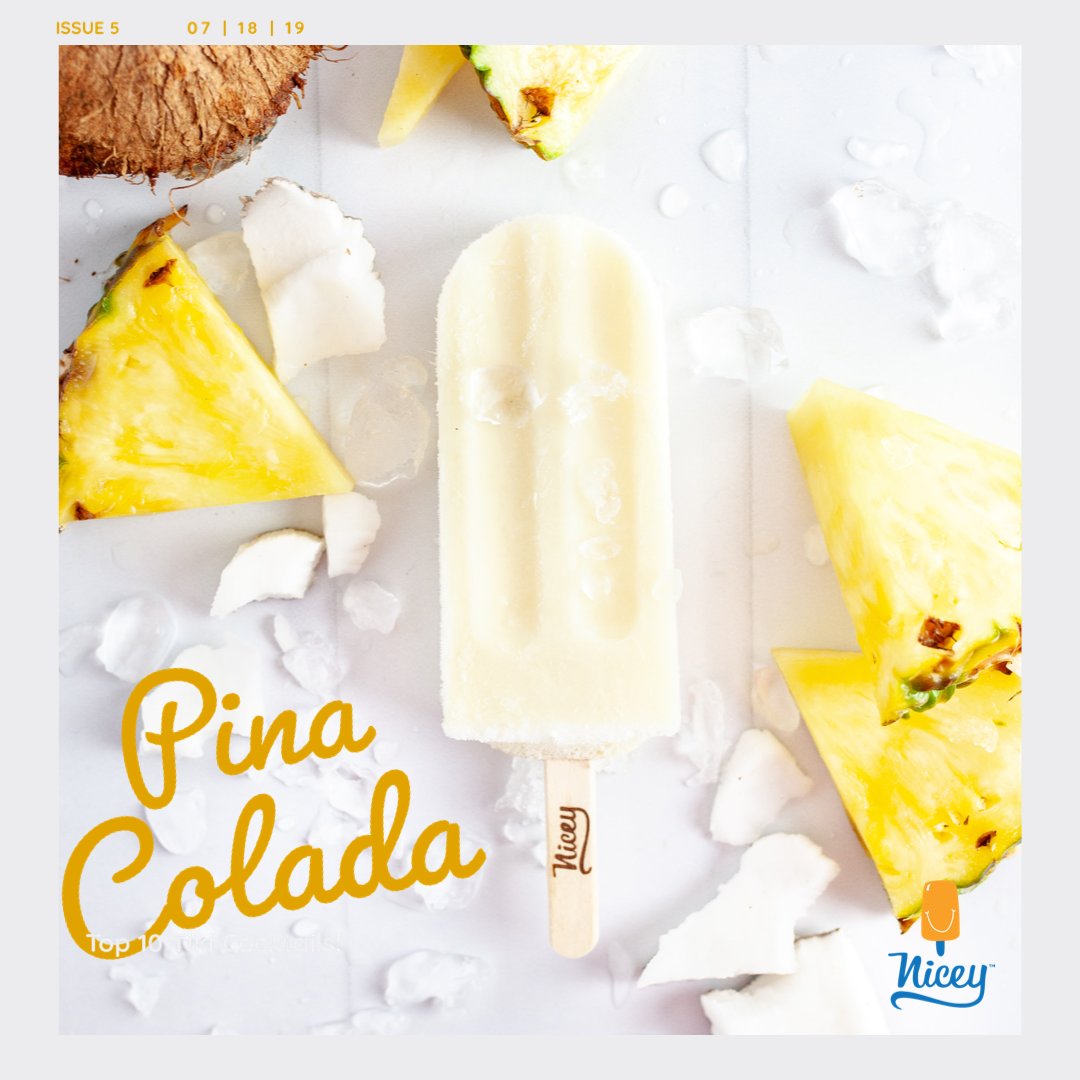 niceytreat's tweet photo. Cool off in style with these yummy pina colada Niceys! With a sweet, tropical flavor, these ice pops are the perfect way to beat the heat. Get your hands on these summer treats now and let the good times roll! #pinaColadaNicey #CoolAndRefreshing #SummerTreats 🌴☀️✨ https://t.co/6bZiAuZtan