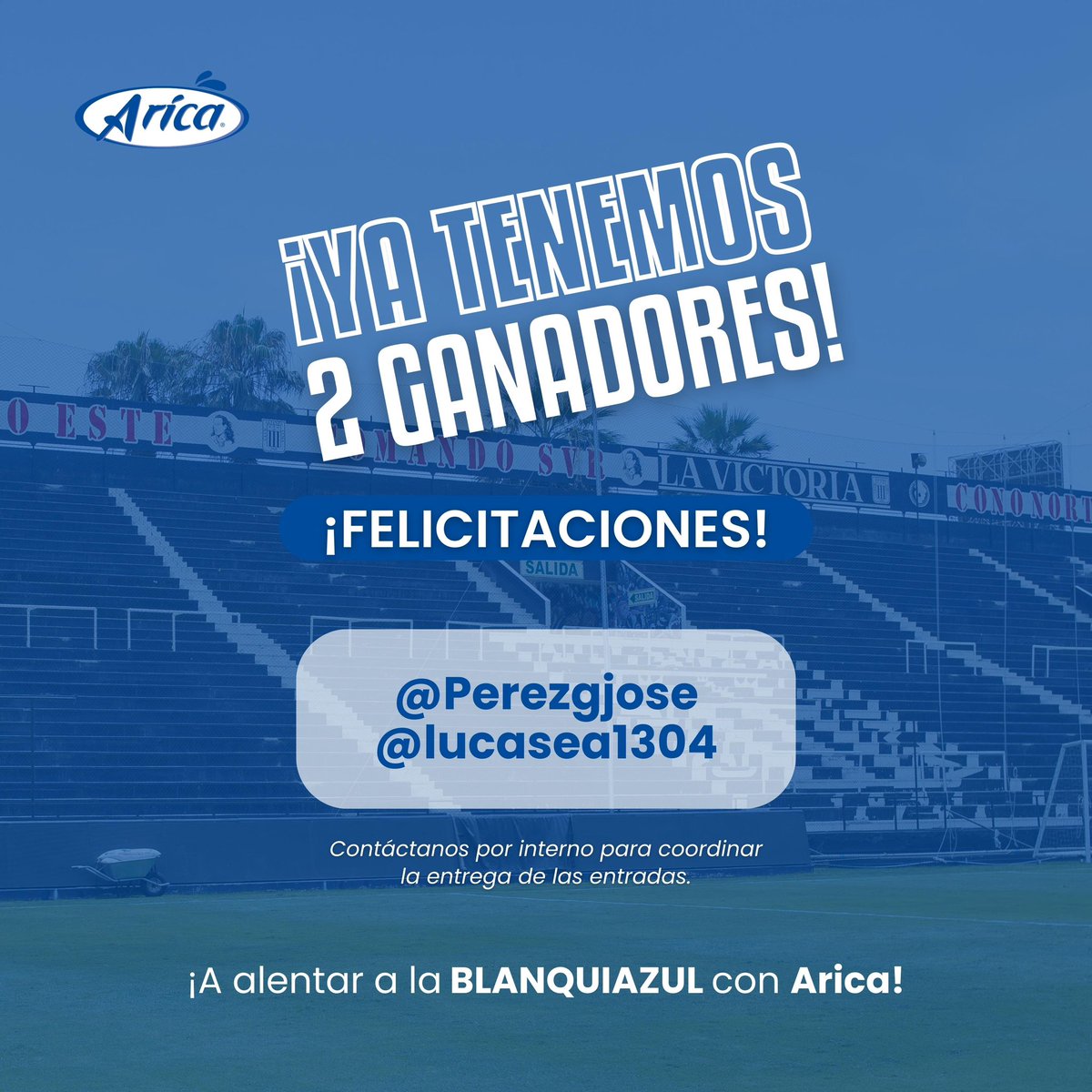 🔔 Tenemos a nuestros ganadores 🔔
<a href="/PerezgJose/">José Carlos</a> <a href="/Lucasea1304/">Lucas</a>