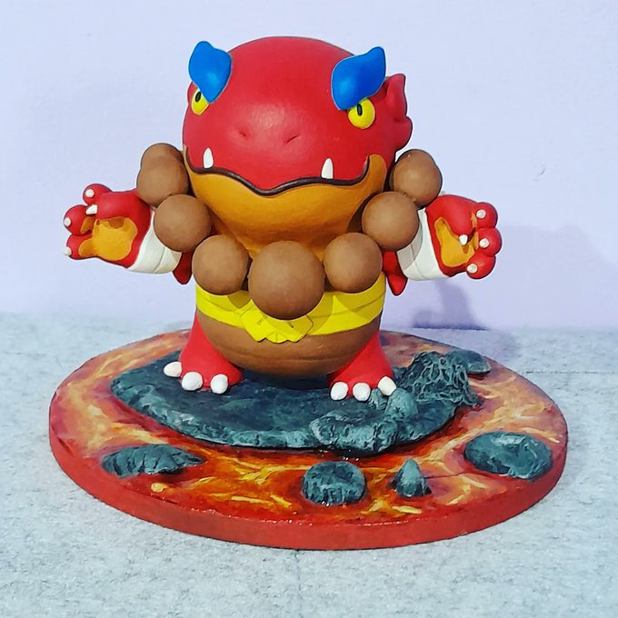 UivoLupino's tweet photo. Conheça o Kalama o dragão mais quente e fofo do
@boomboogers

📍Aceitamos encomendas personalizadas 📦

 #esculturas #art #biscuit #figureaction #boomboogers https://t.co/Hon51aa3Xh