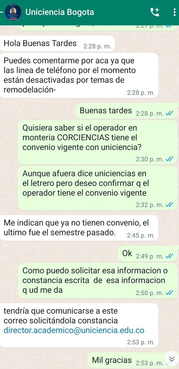 REMINGTCAT's tweet photo. @HenryPinzon10 @GobCordoba_ @Mineducacion @elmeridiano_co @GSNoticiascol @CabletelcoTv @FiscaliaCol @lalenguacaribe_ 
OJO XQ CORCIENCIAS EN CABEZA DE JOSE RAUL CARRASCAL ESTA OPERANDO EN MONTERIA A NOMBRE DE UNICIENCIA Y SE SUPONE Q NO HAY CONVENIO.
OJO MUCHO $1.280.000 semestre. https://t.co/QQjj3SPy9n
