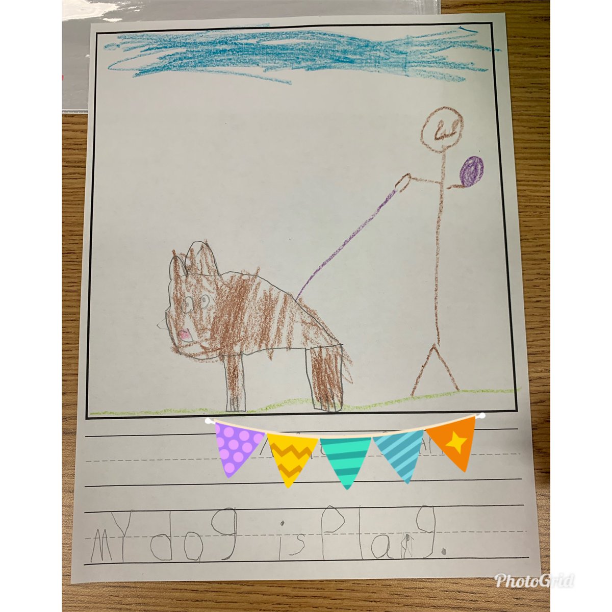 So proud of how much my llamas have grown as writers over the past few weeks. We are learning how writers think, draw, label then write We are also focusing on what a great picture and sentence look like. #eastsideeaglepride #cobbela #kindergarten #writersworkshop