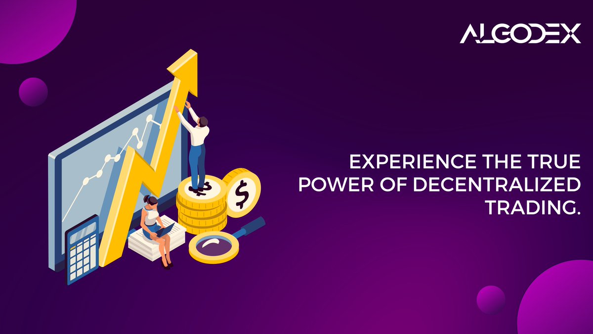Our decentralized exchange empowers you to trade, invest, and grow your wealth on your terms.
#algodex #algorandfoundation #trading