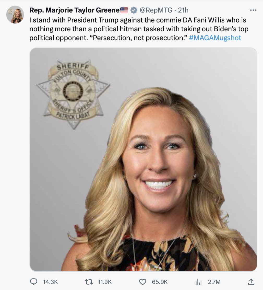 I love how these idiots are all using their best, photoshopped images they have for their fake pics, like a mugshot is an instagram post and not the worst moment of their lives. I like to call this image 'intentionally not getting it.'