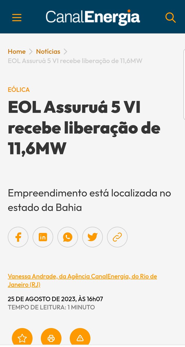 RamonVieira91's tweet photo. #MEGA4 Mais duas unidades geradoras entraram em operação no complexo eólico Assurua 5. ✔✔ https://t.co/K1mlsIEp7m