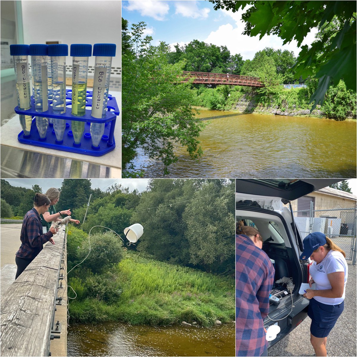 Another week of #WaterQuality along the Grand River complete!