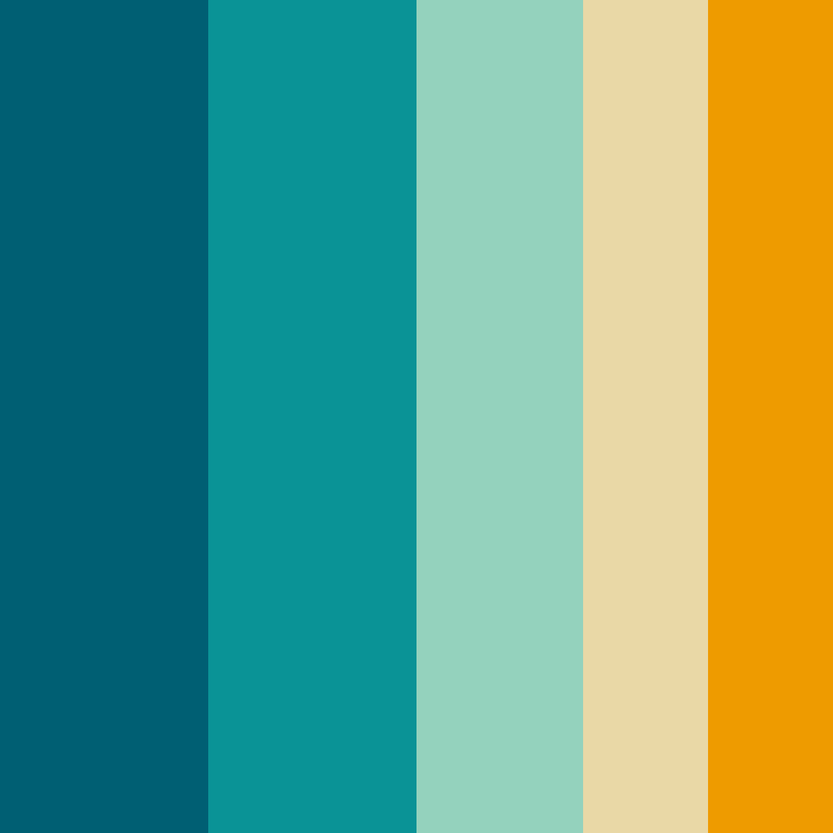 colorschemer's tweet image. twilight teal tango