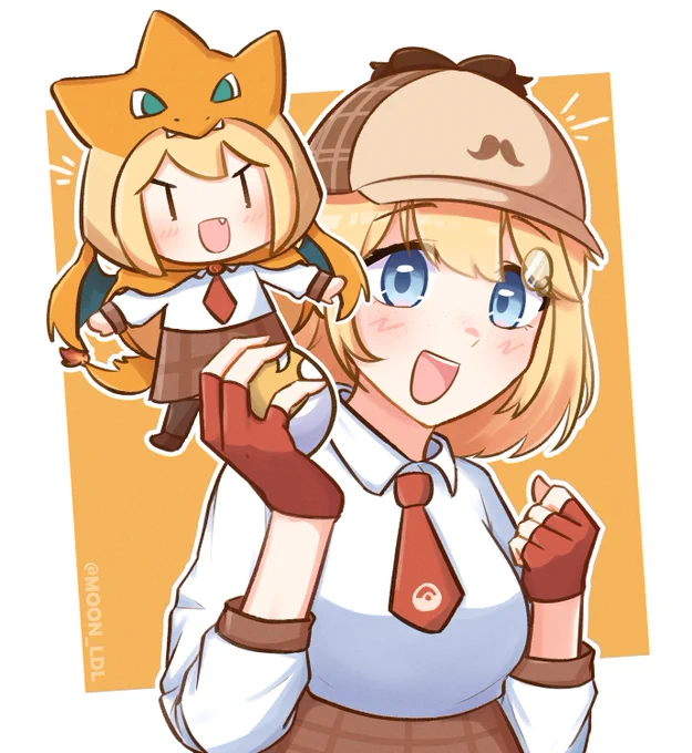 Weird looking pokemon you got there Ame... #ameliaRT 