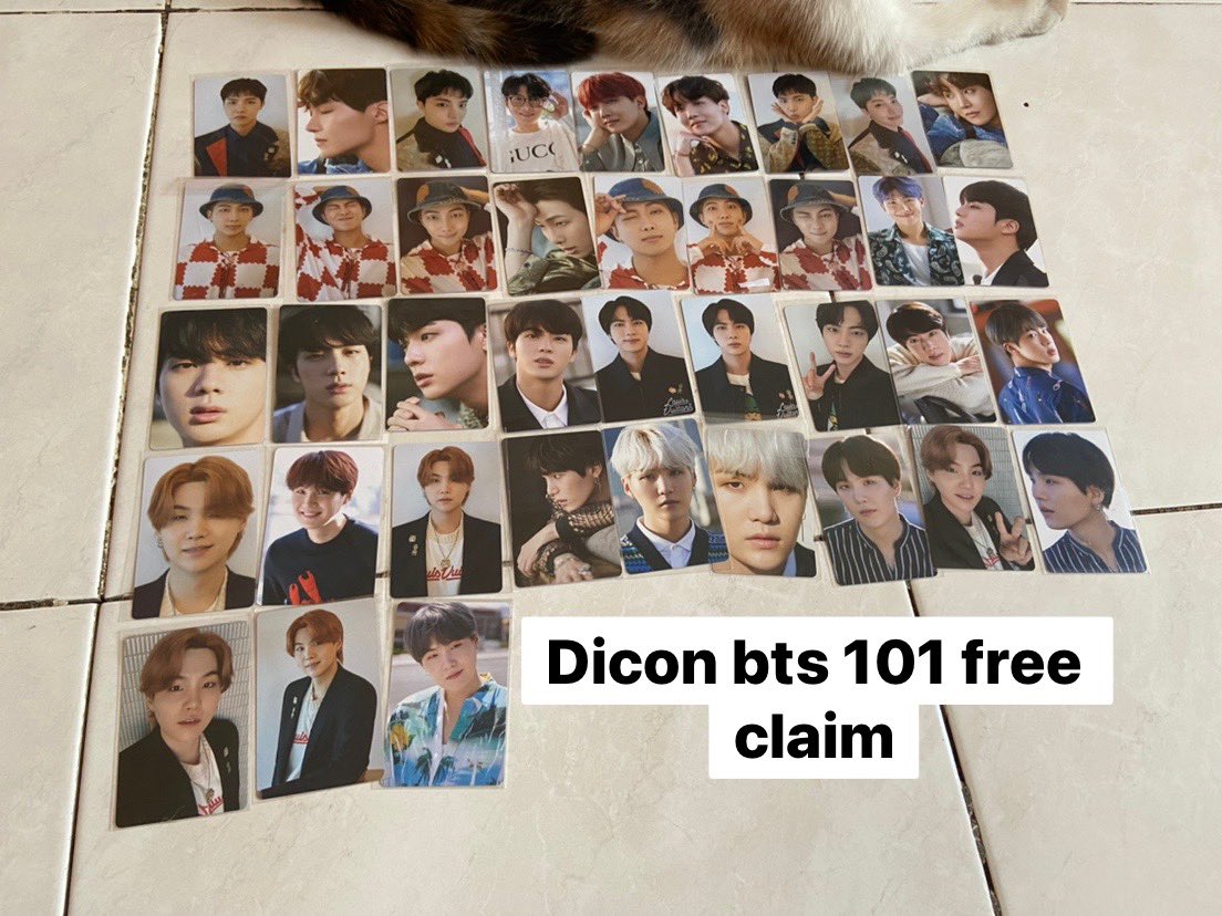 dwhmdn's tweet image. Pc bts gratis untuk co live yg mau silahakan dm 
Dom tangerang

#bts #wts #wtspcbts #photocard #suga #jin #rm #v