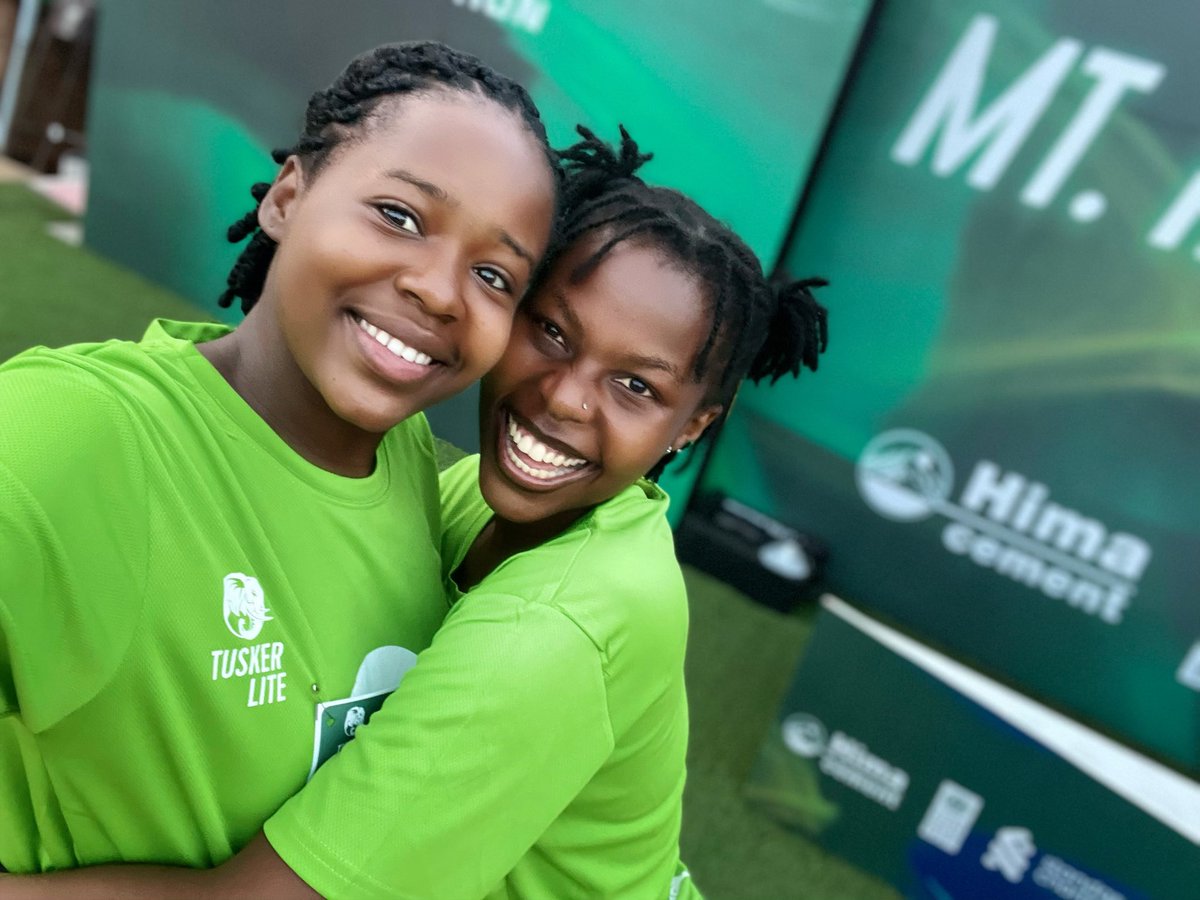 You girls should run back to Kampala 😉
#TuskerLiteRwenzoriMarathon