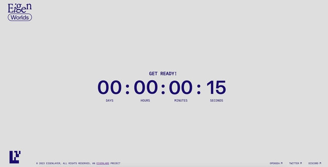 #Eigenlayer NFT Mint Starting soon!

Check Now: mint.eigenlayerz.xyz

#cryptonews #Uniswapv3 #APE $ADA #trading #ICO #Ripple #Presale $LINK #ARB #AVAX #DOT #Staking #altcoin #BinanceUS #ADA #SFM #Web3