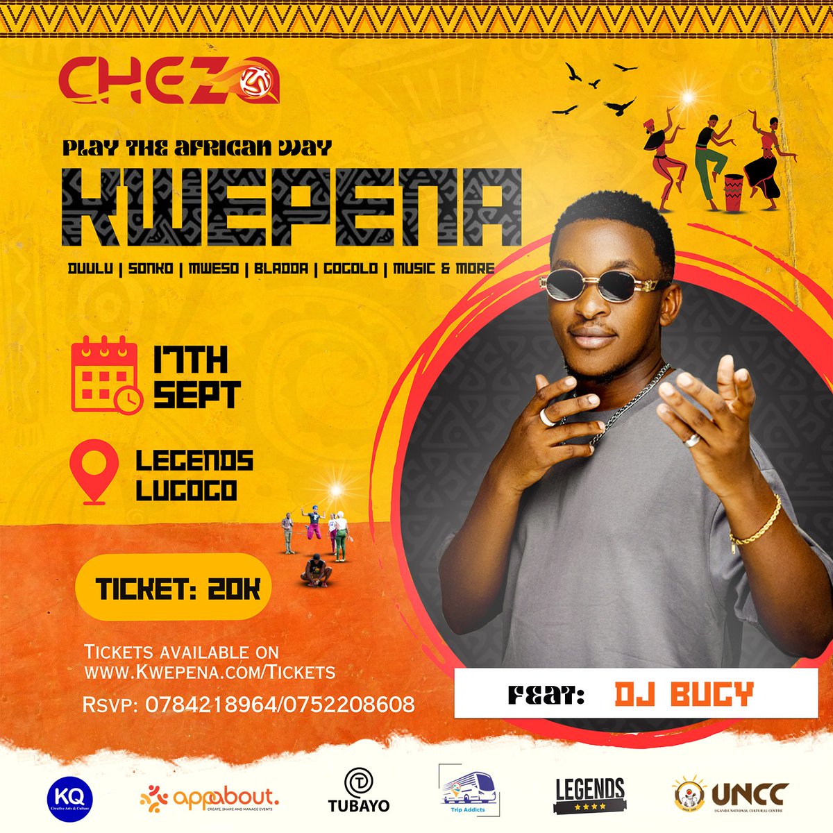 First on the music policy for the good vibes. You must be listening to him. #Kwepena #BUGYPR