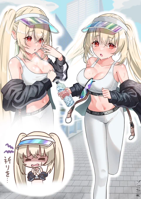 ランニング ケルサン #アズレン #アズールレーン