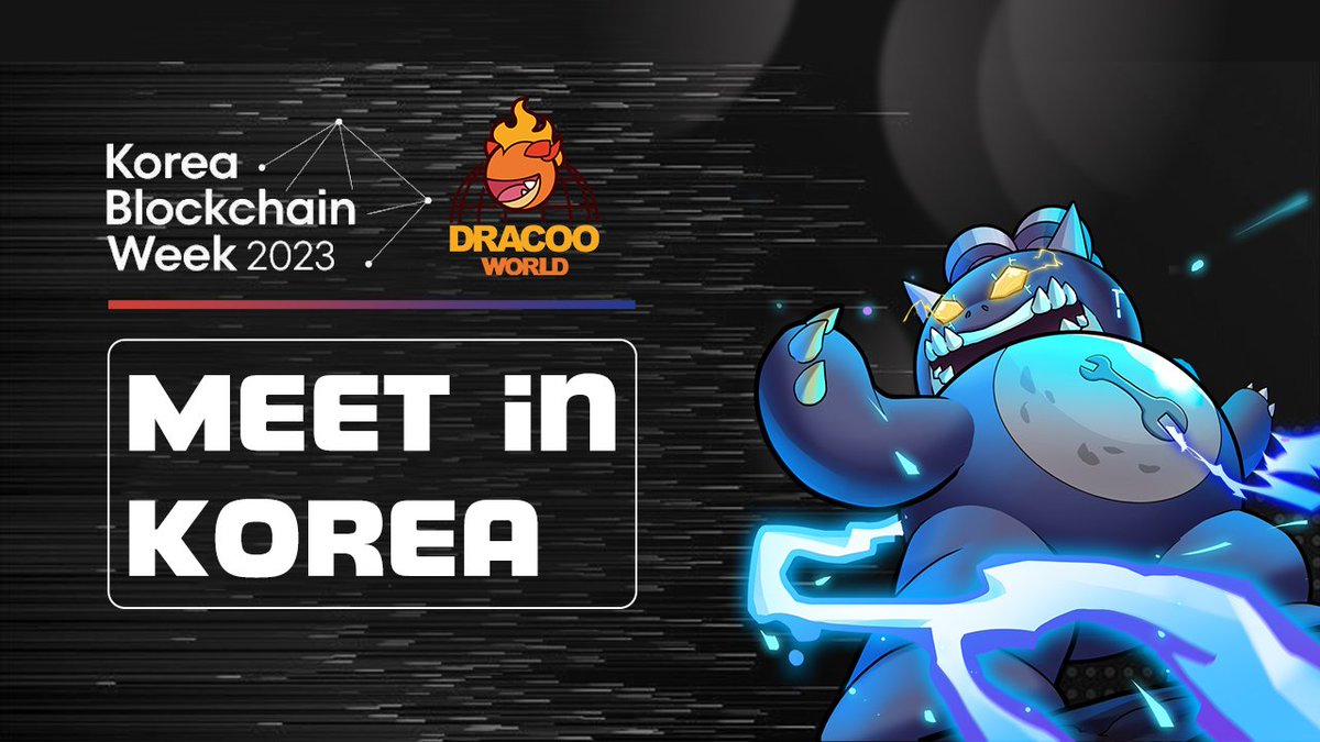 Dracoo_Master's tweet photo. 🌈Meet #GameFi Dracoo in Korea 👉🇰🇷

🙌 @kbwofficial 🙌
👀Meet our Korean Game Players' team 🤩

🔗https://t.co/K2KGx02J16
#KBW2023 #BlockchainGaming #Web3 #NFTs #Dracoo #Metaverse https://t.co/X4g7kNIz6E