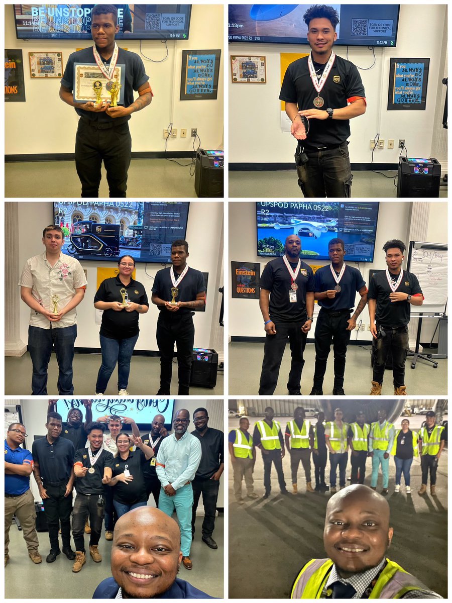 Wow!! I’m so proud of my graduating FSTS class. We had some award winners and took a tour to the ramp. I’m always happy when the FLS’s are successful. Congratulations again everyone!! Class # 8 complete. @RaymondChew95 @BobKee6 @LynellFoxworth1 @UPSers @BrownDenelle