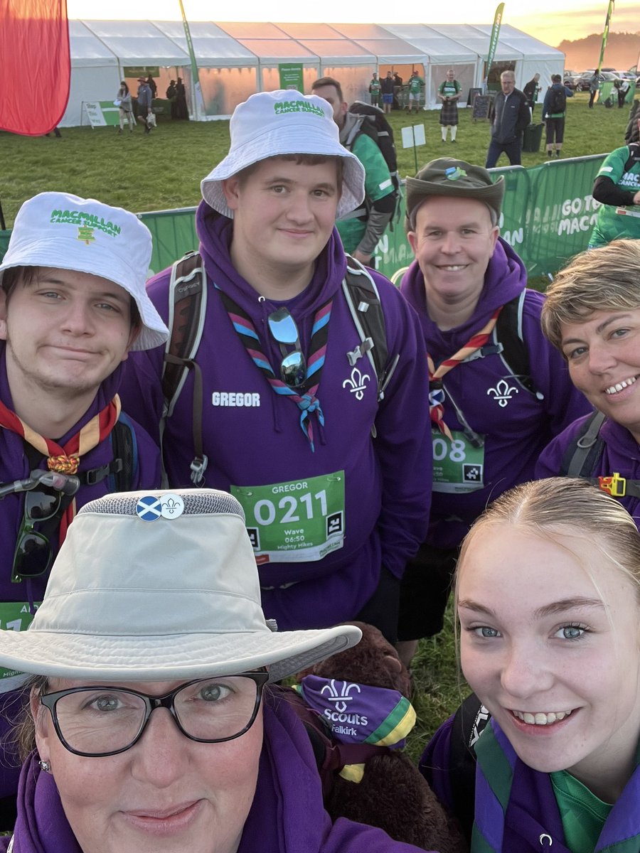 cordemops's tweet photo. Waiting to start the Rob Roy Mighty Hike. Beautiful location and setting off with The Super Troopers 2023 to raise funds for @macmillancancer . Let’s do this! 🥾🚶‍♀️❤️ #TeamMacmillan #MightyHike https://t.co/Mi2Vfaca2b
