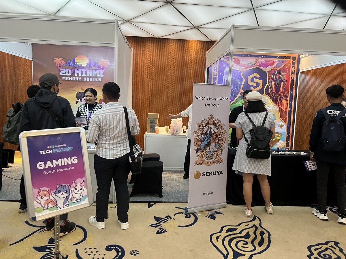 Connectiv_jp's tweet photo. ใคใณใใใทใขใปใธใฃใซใซใฟใง้ๅฌใใใฆใ
Web3ใคใใณใTech Fantasy ใซๅๅ ใใฆใพใ๏ผ
ๆฑๅใขใธใขใฎๅขใใๅใพใใใใ๏ผ๐ฎ๐ฉ
#FILJakarta #TechFantasy #Indonesia #web3community #NFTindonesia https://t.co/FNRi6fZty5