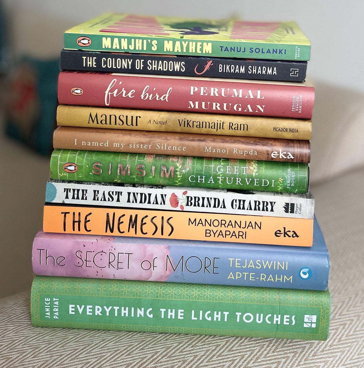 arunava's tweet photo. .@TheJCBPrize for Literature 2023 longlist is out. Some unexpected exclusions, some amazing inclusions. Four translations (my money is on one of them to win), two debuts, and a feathery beautiful light touch in the prose of all the titles. https://t.co/qs3jqY4bKh