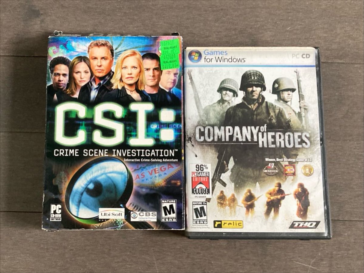 TechnoBumble's tweet image. Post vacation pickups. #bigboxpcgames