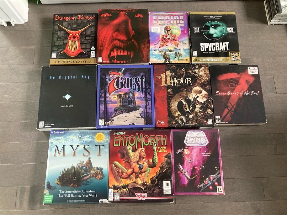 TechnoBumble's tweet image. Post vacation pickups. #bigboxpcgames