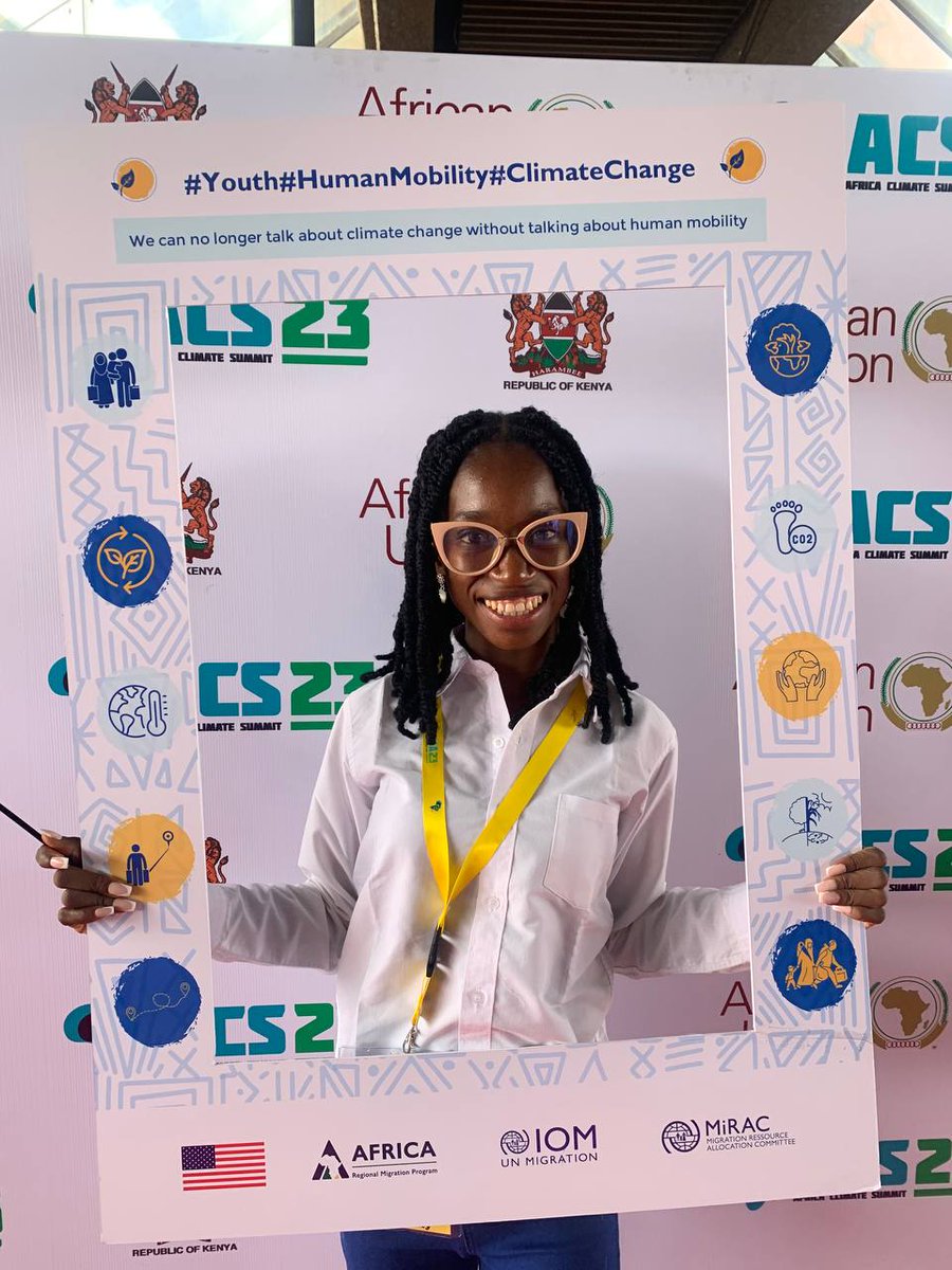 In the next couple of days I will be with other young climate champions and leaders from across 60 countries in Africa for the @AYCAssembly2023, I will be representing  @ONEinAfrica with other @ONEChampions and together we will be adding our voices at @AfClimateSummit