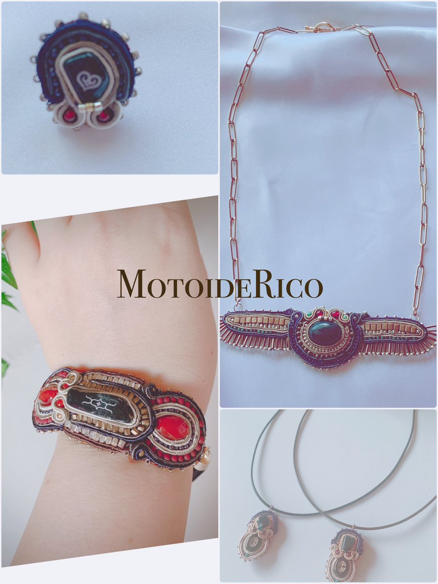 MotoideRico's tweet photo. 期間限定販売のお知らせ

9/13-19 
大阪高島屋1F 
希少な日本の銘石や世界中から収集したガラス、ビーズを用いた一点もの刺繍ジュエリー。
バービーピンクのポップなデザインから、民族的、ユニセックスなデザインまで盛りだくさんでご用意しています。
なんば駅直結の大阪高島屋へお越し下さい。 https://t.co/JKl95jhAiM