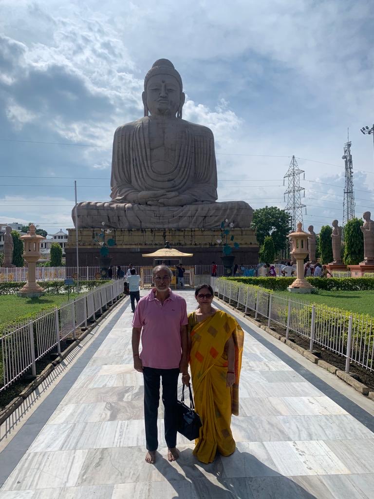 When we went to Gaya - 🙏🙏🙏🙏