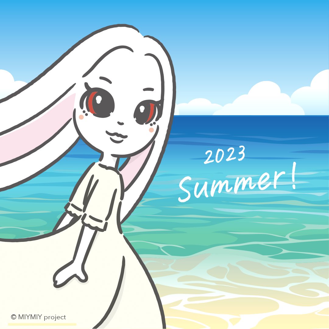 miymiy_2020's tweet photo. 残暑お見舞い申し上げます！🌻
まだまだ、夏をお楽しみください！🙌🐰

#MIYMIY #たれ耳うさぎ #うさぎのキャラクター #夏の創作クラスタフォロー祭り  #イラスト好きと繋がりたい  #たれ耳  #うさぎ　#残暑見舞い https://t.co/d4JHcpdzzz