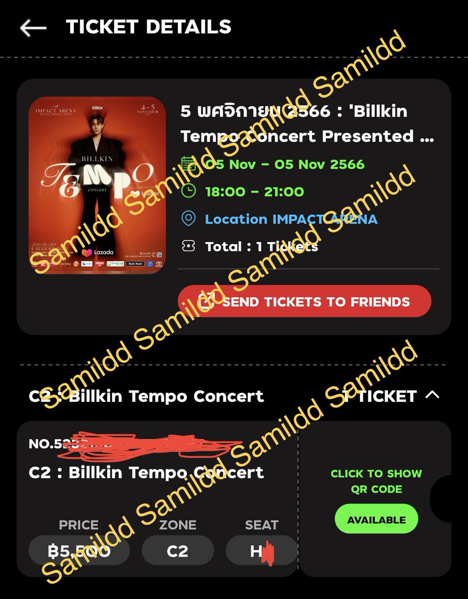 samilddsmile's tweet photo. ขายบัตรวันที่ 5 พย 1 ใบค่ะ 6000.- นัดรับได้ เซนทรัลเวสเกต/เซนทรัลลาดพร้าว/เดอะมอลล์งามวงศ์วาน #BillkinTempoConcert_BuyNow
#BillkinTempoConcert https://t.co/dxI6IQD3Bh
