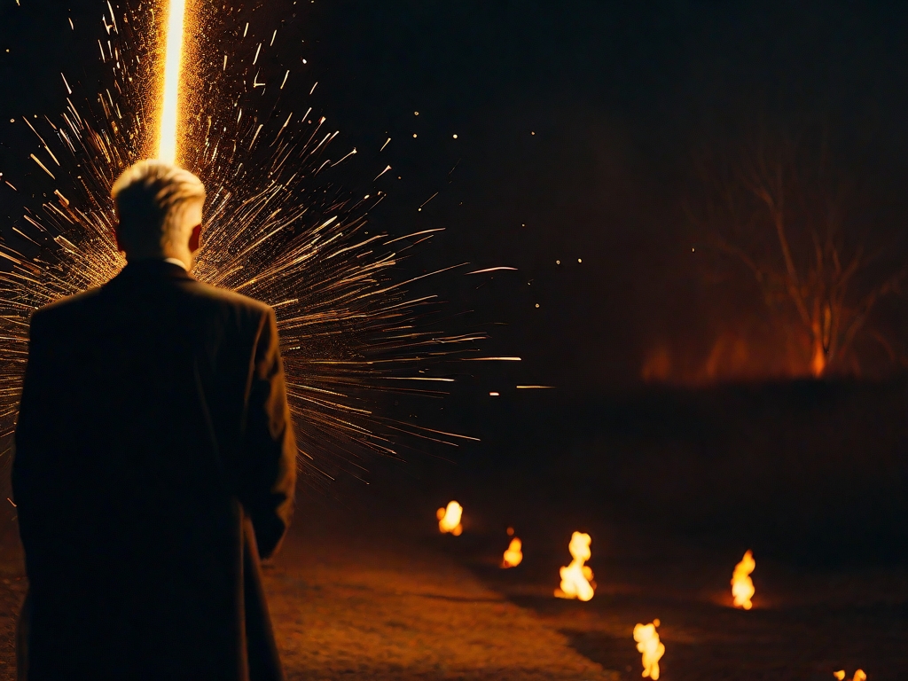 knostalgic's tweet image. #LYNCHAI #AIart #aistory 
FIRE Walk With ME