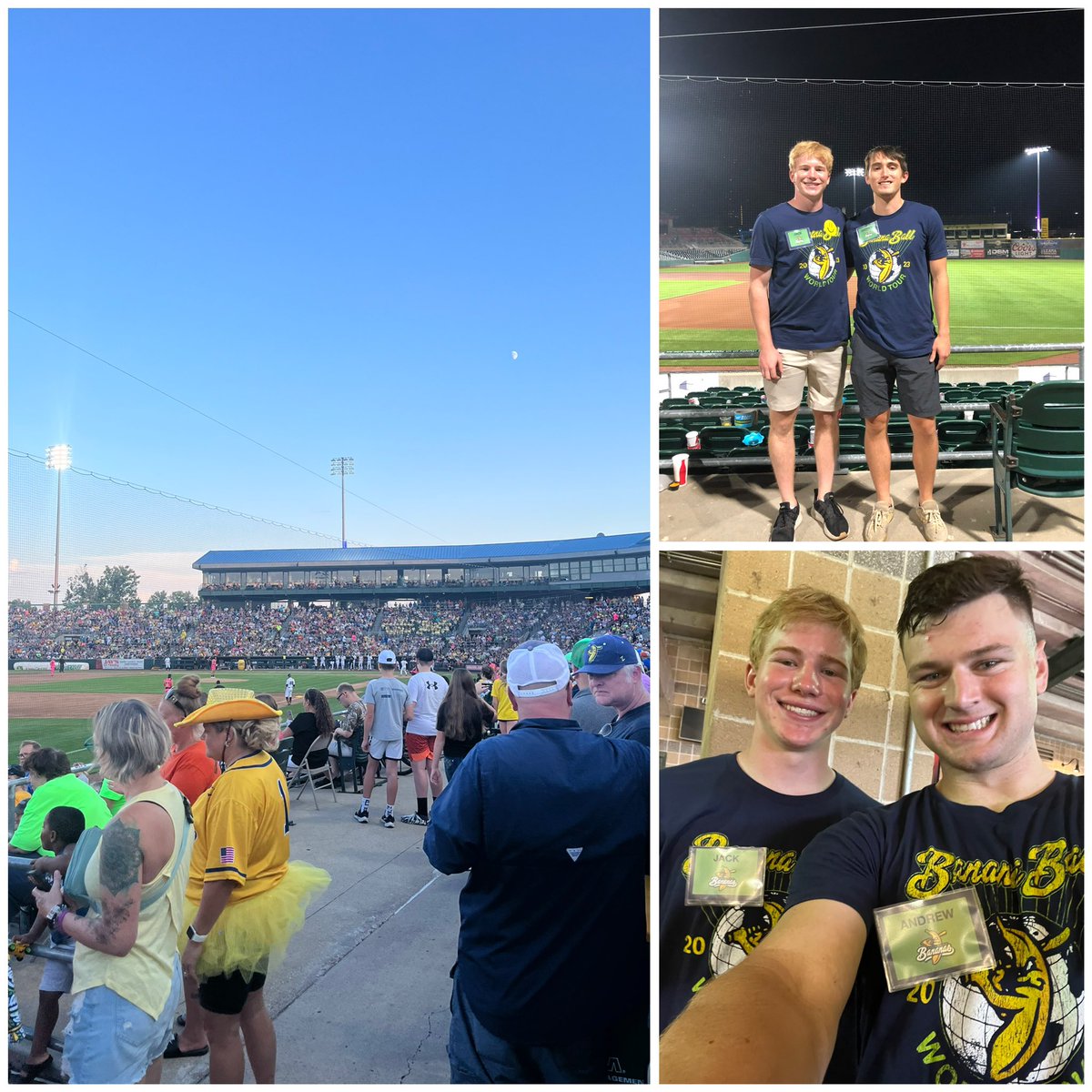 A few of our guys helped out with the Savannah Bananas World Tour last weekend. You represented Simpson MBB well!