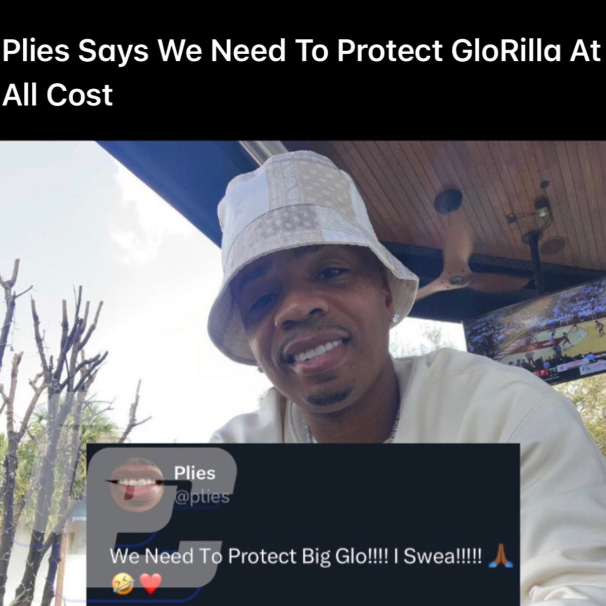 CuhmunityClips's tweet photo. #Plies is right, we should protect Big Glo!!! #GloRilla at all costs 😂
What y’all think #Cuhmunity https://t.co/0SuNzfxp2U