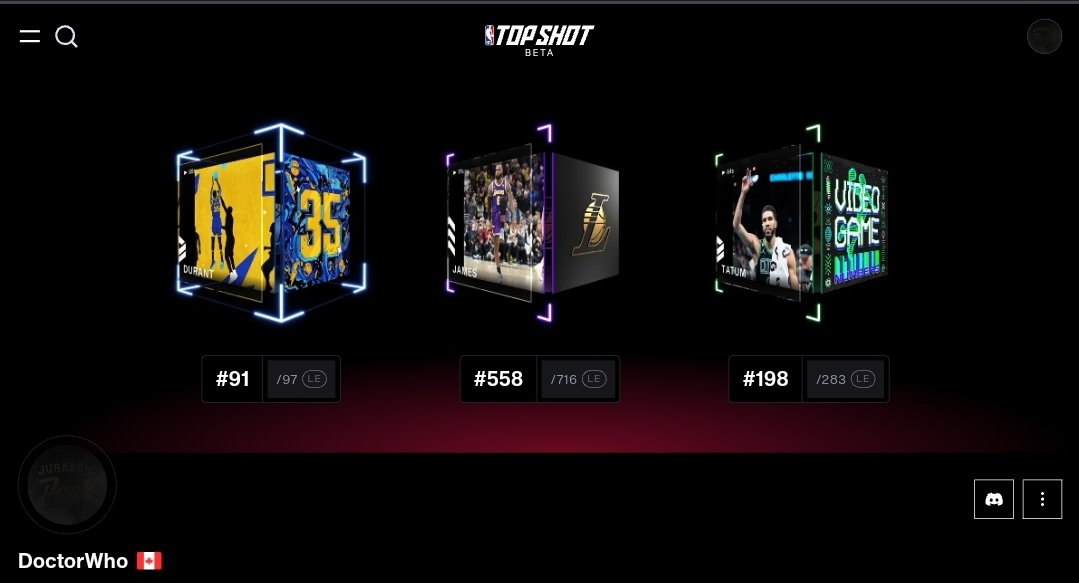 <a href="/flowty_io/">Flowty</a> <a href="/NBATopShot/">NBA Top Shot</a> <a href="/Eisenberg43/">Jacob Eisenberg</a> <a href="/Mikesanity/">Mikesanity</a>