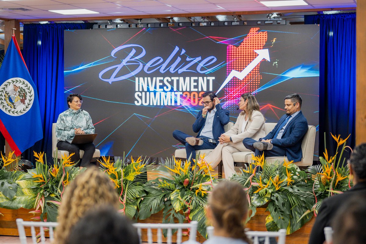 Sat on a panel to discuss the Orange Economy and it's importance to Belize's economy. <a href="/CaribXport/">Caribbean Export</a> #belize