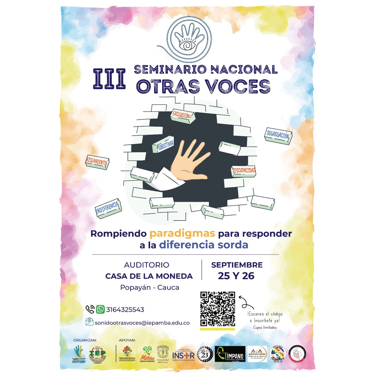 asopesorp's tweet photo. ¡Hola a todos! 👋 ¿Sabían que muchas niñas, niños y jóvenes Sordos del hermoso departamento del Cauca todavía no pueden disfrutar de su derecho a una educación plena en lengua de señas colombiana? 😔 La Ley 324 de 1996 reconoce la lengua de señas colombiana como su lengua nativa. https://t.co/tolugJZNNL