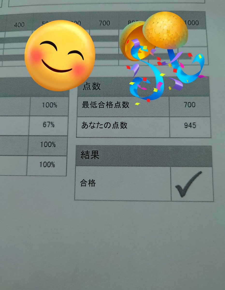 Moji_blogger's tweet photo. うおおおおおおおあああああ!!
ゔがっだぁ゙ぁ゙ぁ゙ぁ゙!!😭😭😭
Associateからはほぼ独学でExcelExpert合格しました!🤩
ああああ脳汁でたぁ🤯
やっと試験生活から開放されるうう!!🤤
#MOS
#MOSExpert https://t.co/0UBNRuyT4y