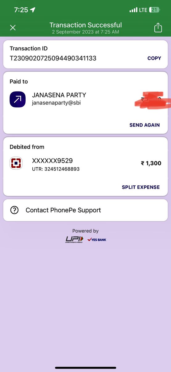 dizvamsi's tweet photo. #HBDJanaSenaniPawanKalyan 

Donating my one day Salary https://t.co/AVQJhj84Zx
