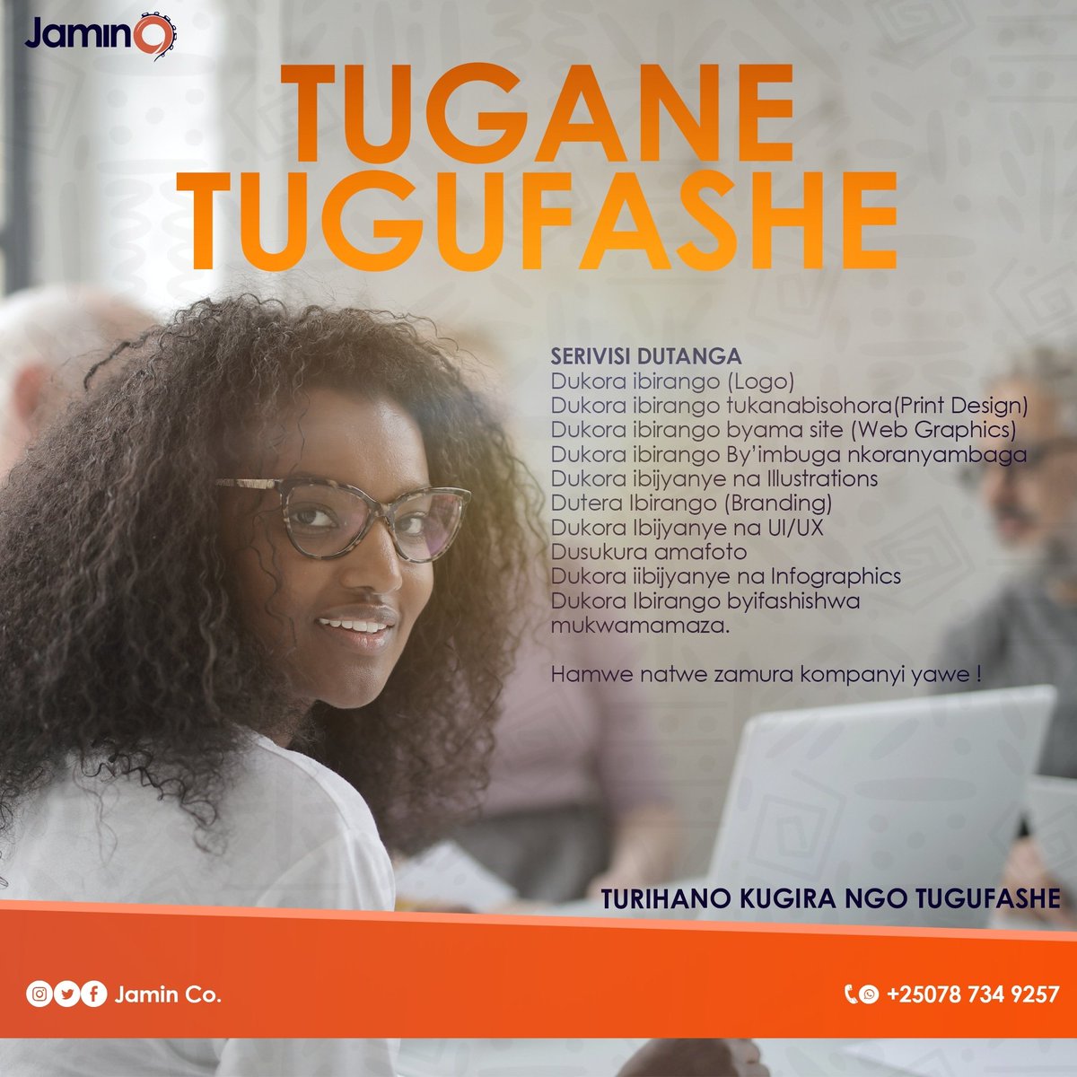 madebyjamin's tweet photo. TUGANE TUGUFASHE, Ubu ushobora guhindura ubucuruzi bwawe cyangwa ibindi bikorwa ukora. Wihangayika, tugane tugufashe. https://t.co/Y1h9tdOuDT