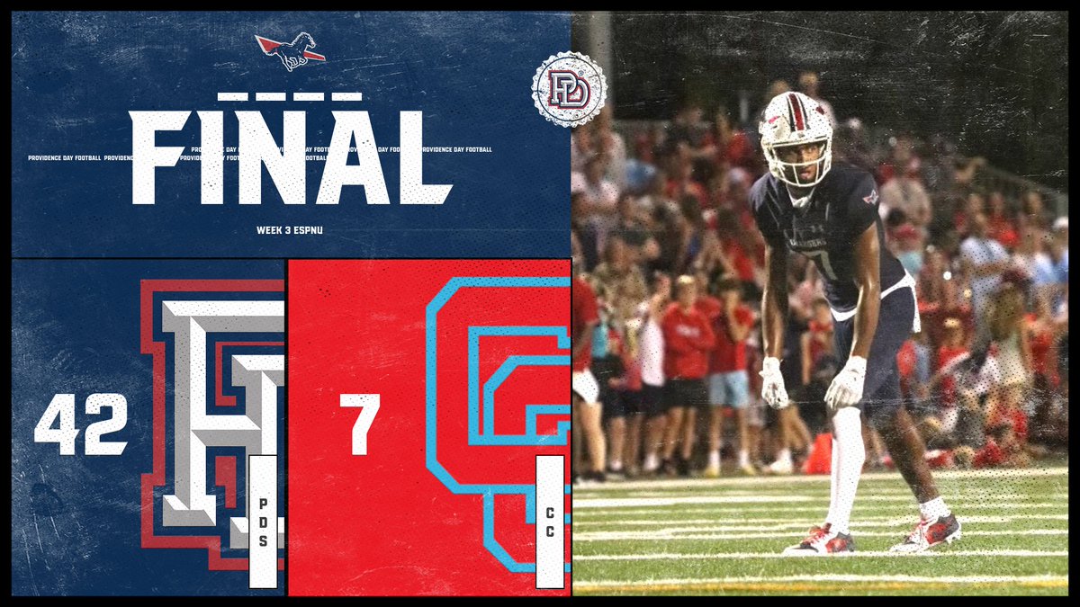 Chargers Football shows their muscle tonight against cross town rival Charlotte Catholic! #pdschargers