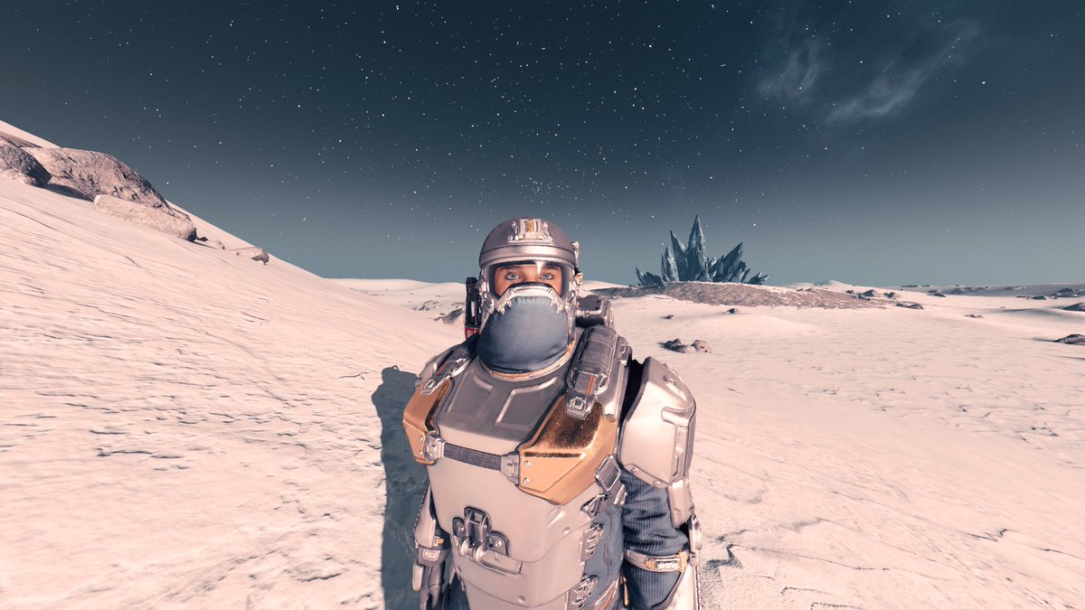 NikTheMothmanns's tweet photo. @StarfieldGame @BethesdaStudios

Greetings from earth!

-Capt Manns

#Starfield https://t.co/ZwGlHF3JcU