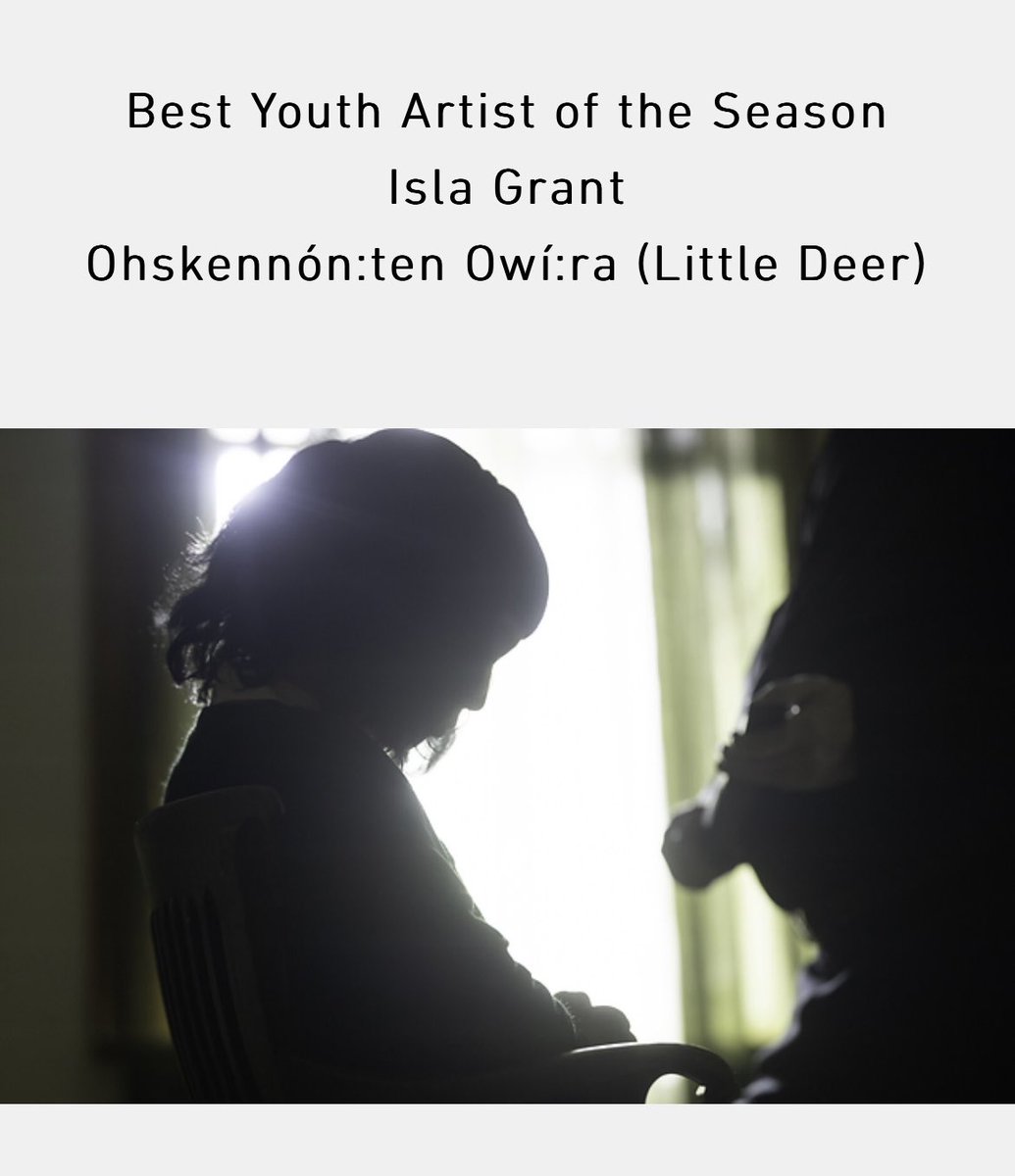 Excited to share that my daughter Isla was just named Best Youth Artist by the Montreal Independent Film Festival. This honour was for her role in the upcoming short film “Little Deer” about two young #residentialschool survivors. @jonbelliott44 #indigenousfilm #firstnations